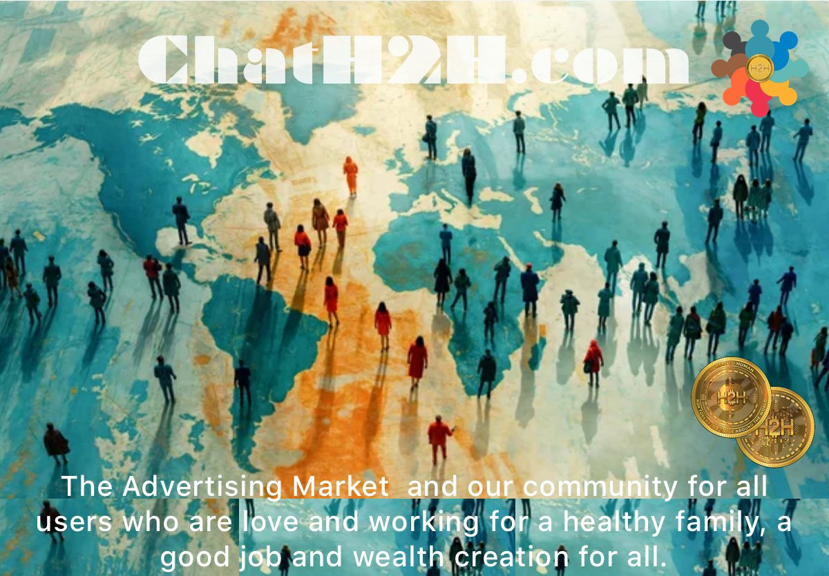 ChatH2H's tweet photo. The Ad Market - Ad portal for questions of daily life: from house building, education, career, family up to health. Join in https://t.co/w4VbRADqCC #Tesla #NFP Chiefs #Sustainability #climate #Verbrenner  #Verbrennerverbot #Muenchen #EAutos #Tesla #MichelBarnier #Macron #Putin https://t.co/KJRrULqfRi