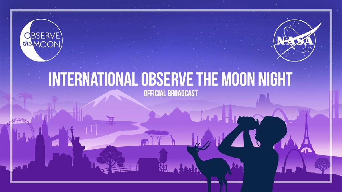 In celebration of International #ObserveTheMoon Night, tune in to our broadcast on Sept. 14! You'll find lunar science updates, preparations for Artemis, interviews with NASA experts, solar eclipse highlights &amp; a glimpse of participation around the world. go.nasa.gov/3AR1B6B