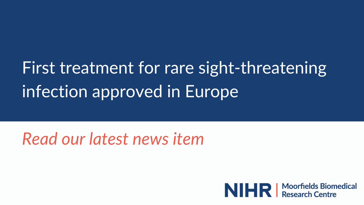 NIHR Moorfields BRC (@moorfieldsbrc) on Twitter photo AKANTIOR® the first treatment for acanthamoeba keratitis, has been approved after 15 years of research led by Prof John Dart.
Read news item👉tinyurl.com/4m5nzwuj
@ucleye|@Moorfield|<a href="/ManchesterREH/">Manchester Royal Eye</a>| <a href="/SanRaffaeleMI/">Ospedale San Raffaele</a>|<a href="/unisouthampton/">University of Southampton</a> #AcanthamoebaKeratitis #News #Ophthalmology AKANTIOR® the first treatment for acanthamoeba keratitis, has been approved after 15 years of research led by Prof John Dart.
Read news item👉tinyurl.com/4m5nzwuj
@ucleye|@Moorfield|<a href="/ManchesterREH/">Manchester Royal Eye</a>| <a href="/SanRaffaeleMI/">Ospedale San Raffaele</a>|<a href="/unisouthampton/">University of Southampton</a> #AcanthamoebaKeratitis #News #Ophthalmology