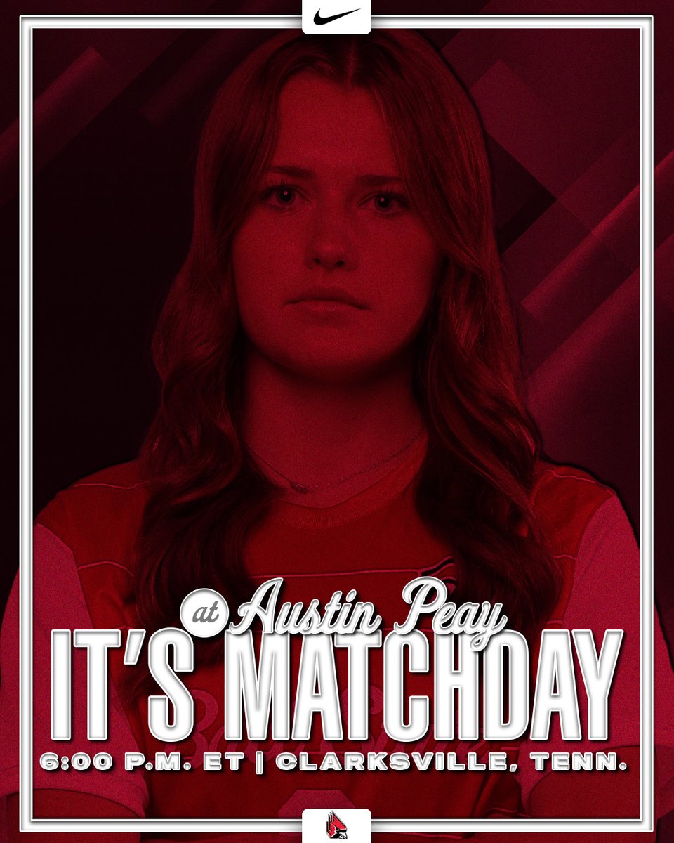 BallStateSoccer's tweet photo. #MatchDay 

🆚 Austin Peay
📍 Morgan Brothers Field
🕕 6pm ET (5pm CT)
💻 https://t.co/ju1HLTYaA3
📊 https://t.co/HnzE8JM7by

#ChirpChirp x #WeFly https://t.co/OR4M07Zc1v