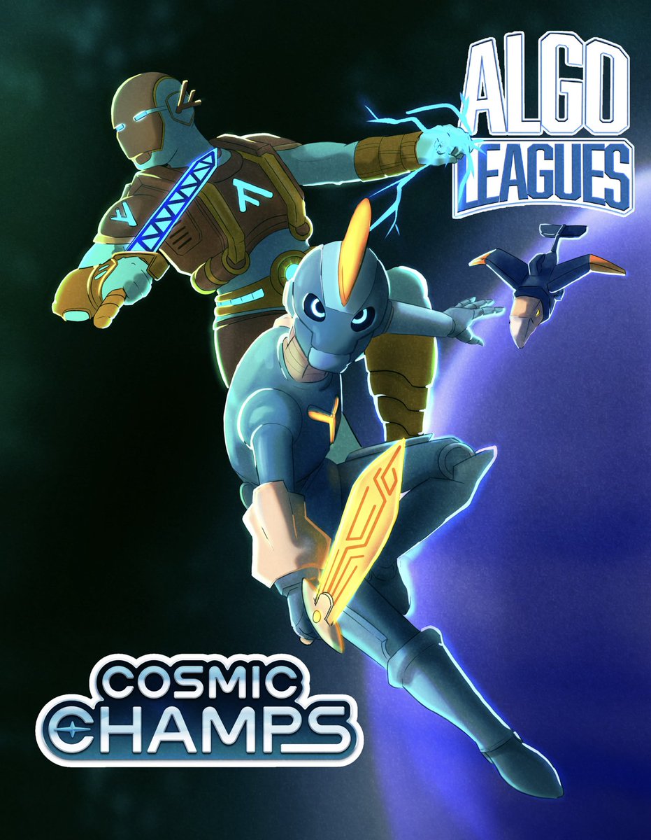 AlgoLeagues.Algo (@algoleagues) on Twitter photo <a href="/AlgoLeagues/">AlgoLeagues.Algo</a> x <a href="/CosmicChamps/">Cosmic Champs</a>
Our friends at Cosmic Champs are celebrating a major update to their game and have blessed us with a 3rd swap of ALC & COSG!
๐ฅ39K COSG for 60 days of Block Wars drops! 325 per battle!
๐ฅ11k COSG has been added to COSG/ALC LP!
Be sure to check <a href="/AlgoLeagues/">AlgoLeagues.Algo</a> x <a href="/CosmicChamps/">Cosmic Champs</a>
Our friends at Cosmic Champs are celebrating a major update to their game and have blessed us with a 3rd swap of ALC & COSG!
๐ฅ39K COSG for 60 days of Block Wars drops! 325 per battle!
๐ฅ11k COSG has been added to COSG/ALC LP!
Be sure to check
