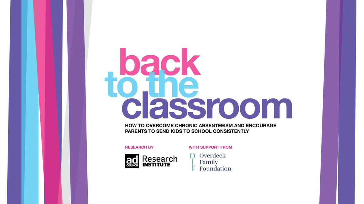 Attendance Works (@attendanceworks) on Twitter photo 📚 Join us on Sep. 10th for a webinar with <a href="/AdCouncil/">Ad Council</a> & Overdeck Family Foundation to hear key insights from a parent survey on #chronicabsenteeism! We'll share updated messaging to help motivate families to get students to school Register! adcouncil-org.zoom.us/webinar/regist… 📚 Join us on Sep. 10th for a webinar with <a href="/AdCouncil/">Ad Council</a> & Overdeck Family Foundation to hear key insights from a parent survey on #chronicabsenteeism! We'll share updated messaging to help motivate families to get students to school Register! adcouncil-org.zoom.us/webinar/regist…