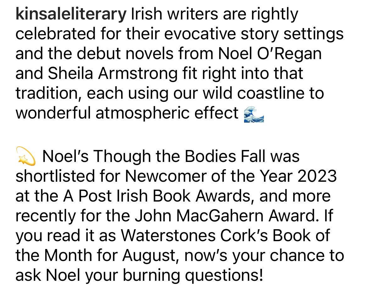 WordsByWater's tweet image. Mairéad Hearne will be chatting with two of A Post’s best new Irish Voices in Kinsale on Saturday 5th October book tickets at wordsbywater.ie
@Sheela_no_gig @swirlandthread 
#noeloregan #wordsbywater #literaryfestivals