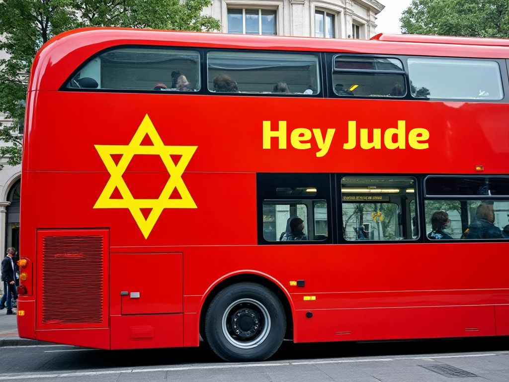 GantielSigol's tweet photo. Como Londres (alcalde musulmán) no puede garantizar la seguridad de los Judíos, se les ocurrió la "genial" idea de segregarlos, en un transporte exclusivo para Judíos !!!
Pondrán una estrella amarilla a los Judíos para identificarlos ?
Y cuando bajen del transporte de Judíos ? https://t.co/UOuydzCAzE