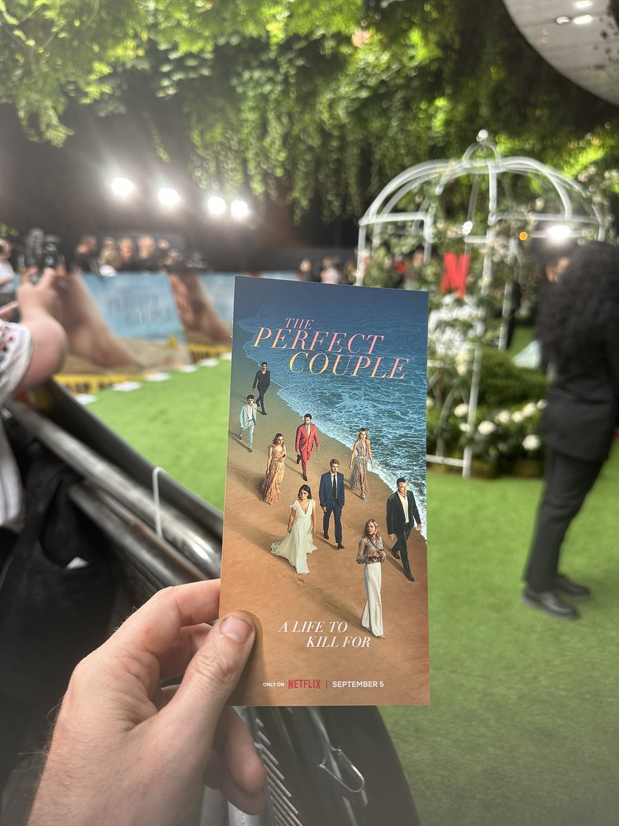 Went to the Premiere of The Perfect Couple this week. If you enjoy murder  mysteries then this might be the perfect match for you 🍿 The Perfect Couple is out on <a href="/NetflixUK/">Netflix UK & Ireland</a> today! #ThePerfectCouple #Netflix