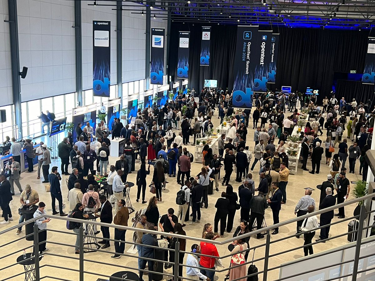 WaldeckCAnn's tweet image. The energy at @OpenText #SummitAfrica2024 is incredible 

Here’s to a future fueled by innovation, collaboration, and AI!

#OpenTextAviator #AIRevolution #DataStrategy #GenerativeAI #EnterpriseAI #DataAnalytics #OTSummitAfrica2024 #Aviator #OpenTextSummitAfrica2024 #Chiief