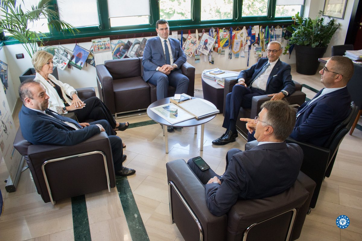 The visit of Minister Abbas Haji Hassan marks an important milestone in the relationship between CIHEAM Bari and #Lebanon, reaffirming their shared commitment to a sustainable and prosperous #future for Lebanon's agricultural sector.