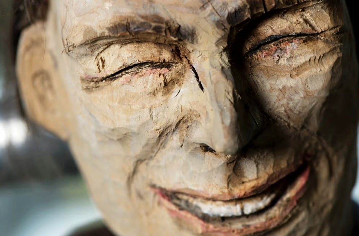 Did you know that one of Jim Broadbent's hobbies is wood sculpting?