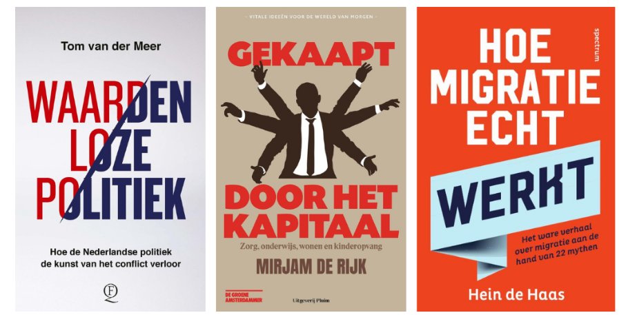 De shortlist van de #PrinsjesBoekenprijs 2024 bevat ongemakkelijk materiaal voor het kabinet-Schoof, schrijft Mark Kranenburg in NRC. Genoeg om over door te spreken met <a href="/TomWGvdMeer/">Tom van der Meer</a> <a href="/Mirjam_de_Rijk/">Mirjam de Rijk</a> en @heindehaas, tijdens de Avond van het Politieke Boek ⤵️ nrc.nl/nieuws/2024/09…