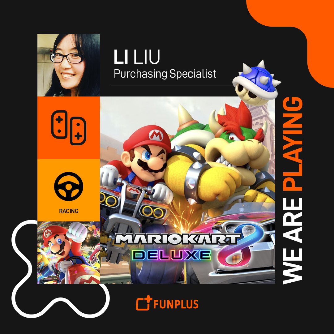 FunPlusGames's tweet image. Another episode of Fun+Plays is here! This time, our awesome colleague Li Liu is racing through Mario Kart Deluxe 8 on the Nintendo Switch, from Rainbow Road to Barcelona and beyond! 

What are you playing? Let us know in the comments! #FunPlusPlays #WeArePlaying