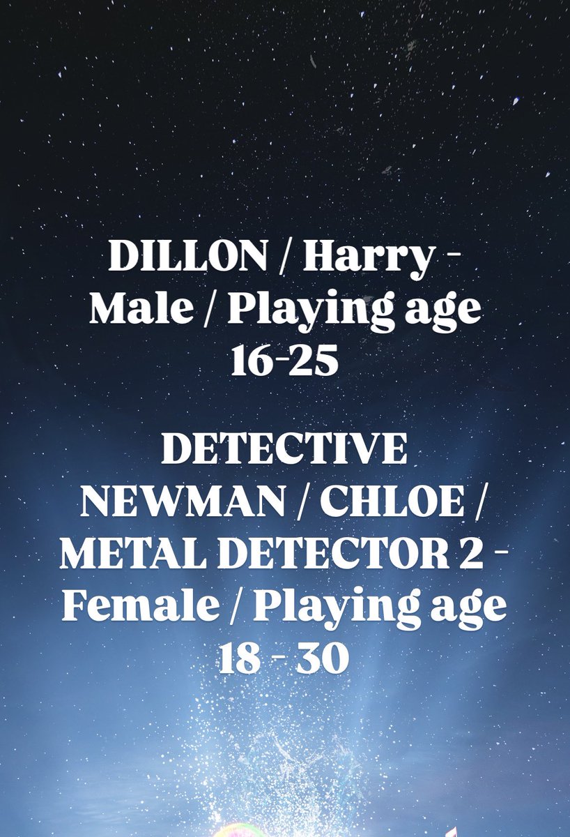 Casting for Cliffs The Musical Concert at The Other Palace, November 22nd &amp; 23rd! Our submission window will close September 13th with recalls on the 26th. ⏳

💥 Make sure to read all info before applying! 💥

Share if ya like.