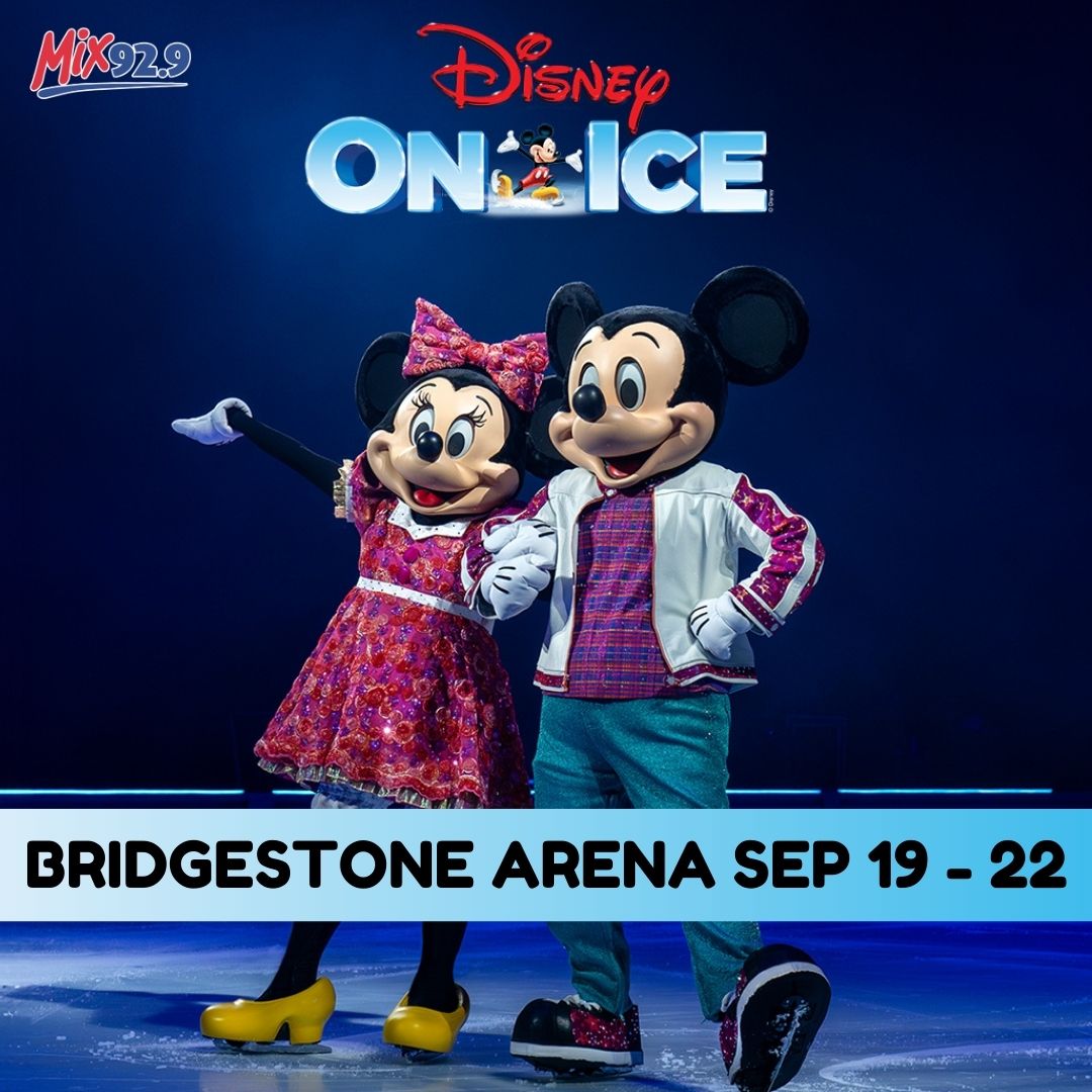 Still looking for tickets to Disney on Ice here in Nashville? ⛸️✨

Win a family 4-pack of tickets to opening night on September 19th every evening this week on The Rewind at 5:40! Which character are you most excited to see take to the ice at Bridgestone Arena? ⬇️