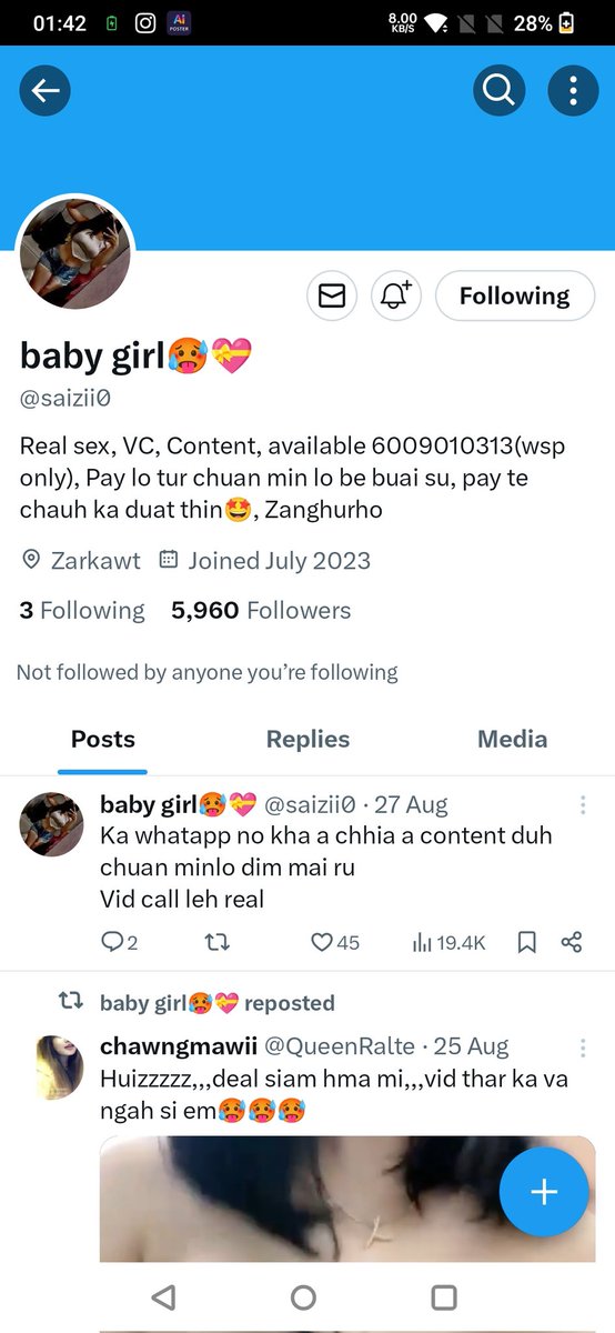 Mizo 18+ tweet media