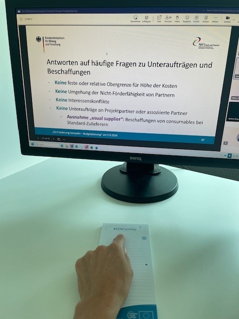 EENBerlinBrandenburg (@bb_europe) on Twitter photo 🖥️Heute gibt's bei EU-#FÖRDERUNG Kompakt vom #EENBB Infos zur Budgetplanung in #HorizontEuropa! Am📅19.09. geht's weiter mit dem Thema "#ZIM: Förderung🌍internationaler Kooperationen" mit @GeorgNagel_AiF von <a href="/AiF_ProjektGmbH/">AiF Projekt GmbH</a>. Jetzt anmelden👉een-bb.de/v/eu-foerderun…
#EENCanHelp 🖥️Heute gibt's bei EU-#FÖRDERUNG Kompakt vom #EENBB Infos zur Budgetplanung in #HorizontEuropa! Am📅19.09. geht's weiter mit dem Thema "#ZIM: Förderung🌍internationaler Kooperationen" mit @GeorgNagel_AiF von <a href="/AiF_ProjektGmbH/">AiF Projekt GmbH</a>. Jetzt anmelden👉een-bb.de/v/eu-foerderun…
#EENCanHelp