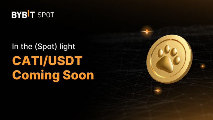 $CATI will be listing in Bybit Crypto Exchange on 20th September 2024 !!