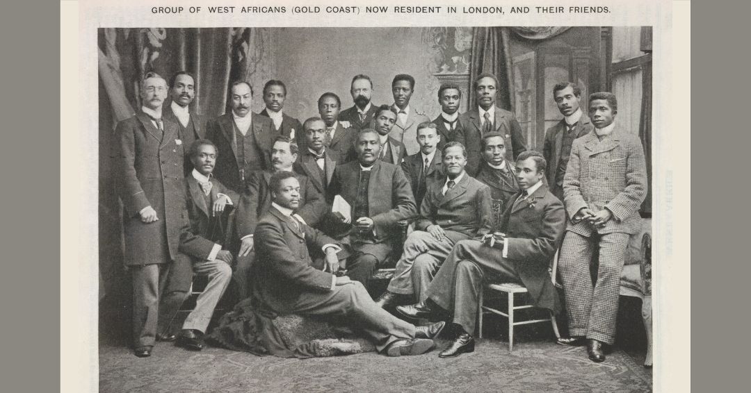 Don't miss your chance to visit the exhibition, 'African Deeds,' the captivating story of family, heritage, and resilience in its final weekend. 

Photo captioned "GROUP OF WEST AFRICAN (GOLD COAST), NOW RESIDENT IN LONDON AND THEIR FRIENDS", courtesy of Mandy Parker-Sharp