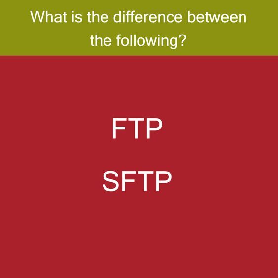 WeArePirple's tweet image. What is the difference between SFTP and FTP?    #networking #tcp #sftp #ftp #dev #webDev #pirple #learnToCode #coding #code