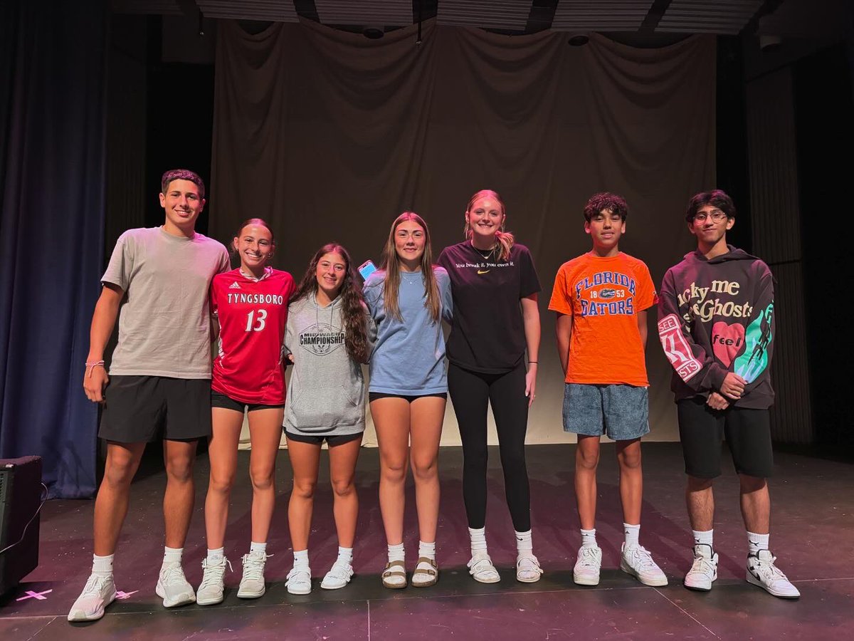 Today at Tyngsborough High School all students who ran for a class officer position spoke in front of their class! Great job to all students who are running for an officer position and good luck! #tpsprepares 🐅🐾📚