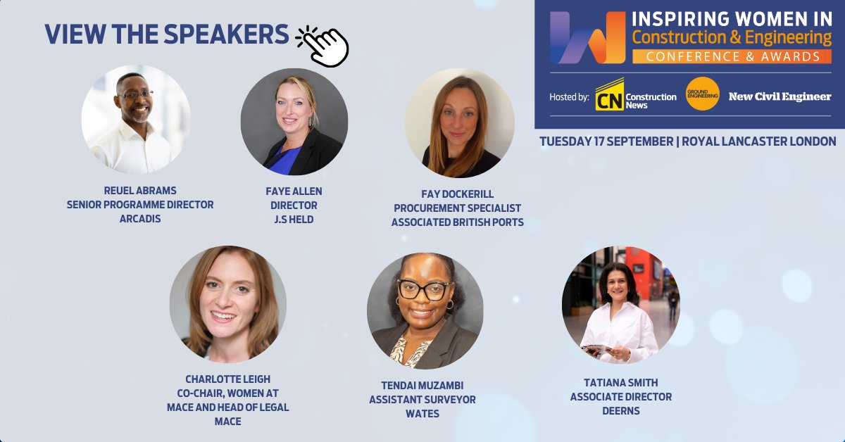 GE_magazine's tweet image. The Inspiring Women in Construction &amp;amp; Engineering Conference brings together women &amp;amp; allies from the civils, construction, and geotechnical sectors for a day of empowerment &amp;amp; inspiration. Join us on 17 September bit.ly/4bsbWSQ 🌟 #DiversityInEngineering