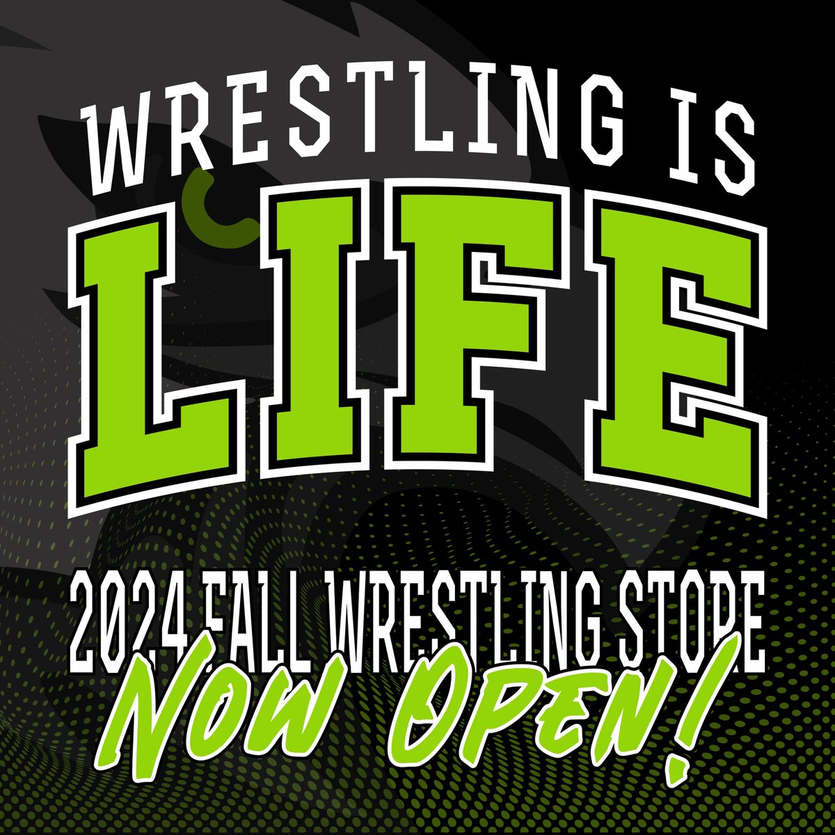 Our fall store is now open for 10 days! We won’t have another store until the winter so get your gear now! #lucha🦅