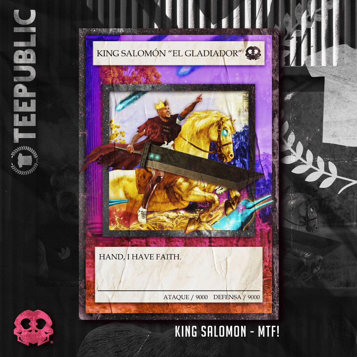 Alexkull24's tweet photo. Corazón de las cartas, Guíanos!!! 👑⚔️🧙🏻‍♂️

Diseños disponibles en @TeePublic https://t.co/pBMgjjVm1s

Diseños MTF!

[ El Bocha Vinotinto ]
[ King Salomón ]

@SeleVinotinto #LaVinotinto #Venezuela #ManoTengoFe #HandIhaveFaith #LasEliminatorias https://t.co/0KtTqAhET9