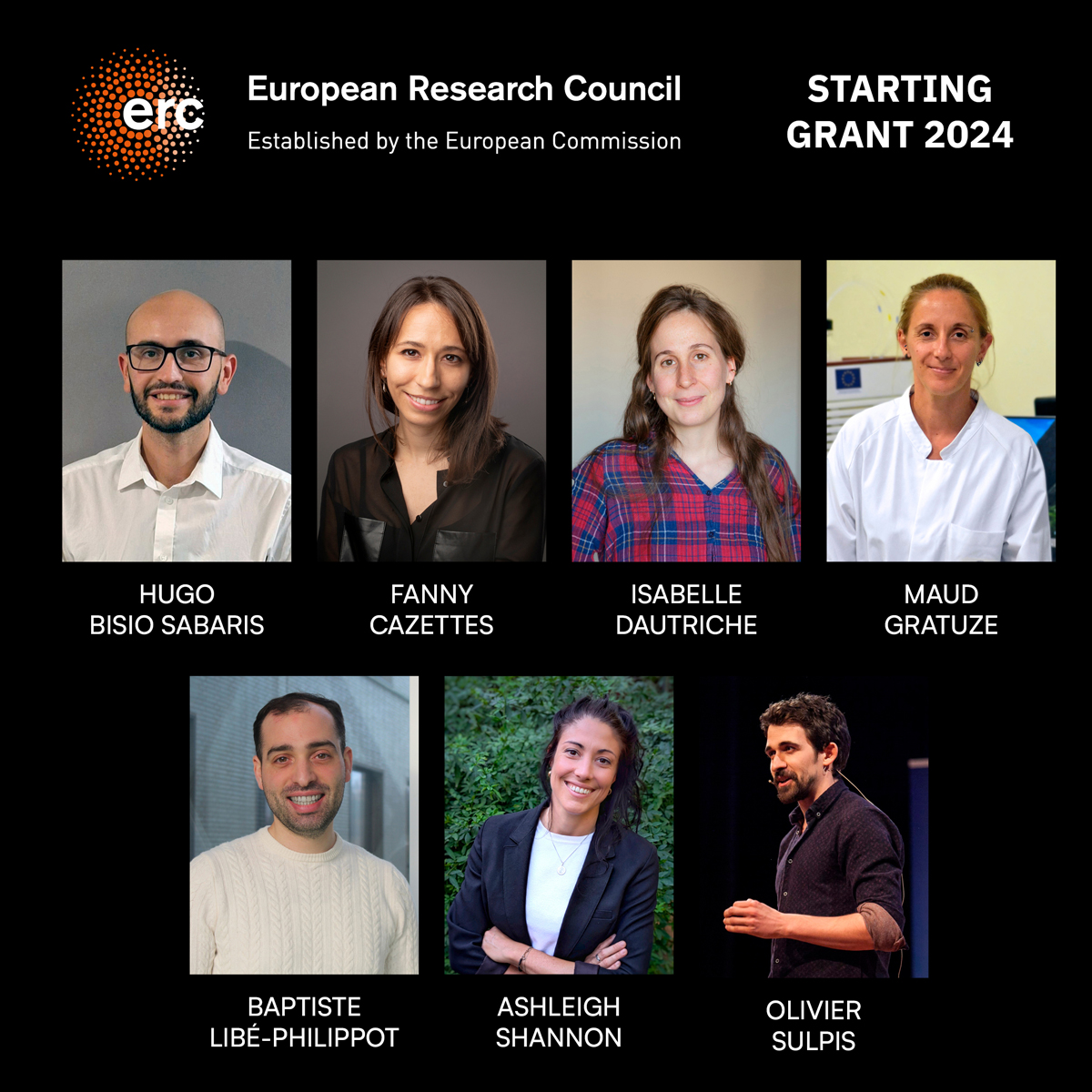 CNRS Provence et Corse (@cnrs_dr12) on Twitter photo #ERCStG 🇪🇺 🏆 | Félicitations aux 7 lauréats <a href="/CNRS/">CNRS 🌍</a> de la bourse européenne <a href="/ERC_Research/">European Research Council (ERC)</a> Starting Grant 2024 en Provence : Hugo Bisio Sabaris, <a href="/FannyCazettes/">Fanny Cazettes</a>, <a href="/SbllDtrch/">Isabelle Dautriche</a>, <a href="/MaudGratuze/">Maud Gratuze</a>, <a href="/blibep/">Baptiste Libé-Philippot</a>, Ashleigh Shannon, Olivier Sulpis.
➕ provence-corse.cnrs.fr/fr/cnrsinfo/7-… #ERCStG 🇪🇺 🏆 | Félicitations aux 7 lauréats <a href="/CNRS/">CNRS 🌍</a> de la bourse européenne <a href="/ERC_Research/">European Research Council (ERC)</a> Starting Grant 2024 en Provence : Hugo Bisio Sabaris, <a href="/FannyCazettes/">Fanny Cazettes</a>, <a href="/SbllDtrch/">Isabelle Dautriche</a>, <a href="/MaudGratuze/">Maud Gratuze</a>, <a href="/blibep/">Baptiste Libé-Philippot</a>, Ashleigh Shannon, Olivier Sulpis.
➕ provence-corse.cnrs.fr/fr/cnrsinfo/7-…