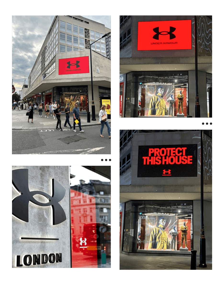 LED DREAM (@led_dream) on Twitter photo 📍<a href="/UnderArmour/">Under Armour</a> Flagship Brand House Oxford Street in #London After the successful openings at Liverpool ONE, Battersea Power Station & Stratford Westfield, we’re proud to continue supporting Under Armour in their #UK store expansion #UA #Sport #UnderArmour #LEDScreen #Retail 📍<a href="/UnderArmour/">Under Armour</a> Flagship Brand House Oxford Street in #London After the successful openings at Liverpool ONE, Battersea Power Station & Stratford Westfield, we’re proud to continue supporting Under Armour in their #UK store expansion #UA #Sport #UnderArmour #LEDScreen #Retail