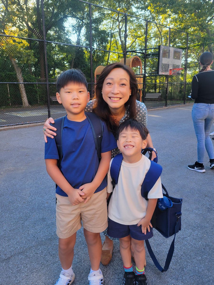 Happy First Day of School #NYC! Time flies! Today I dropped off my boys - who are growing up way too fast - to start another great year of learning! Wishing a  year full of success, fun, and joy for every student, parent, teacher, principal, and faculty member across our city!