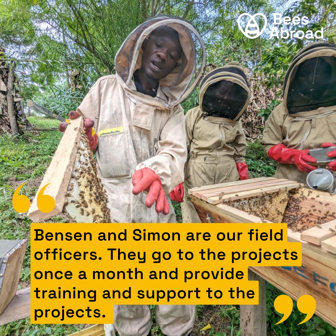 BeesAbroad's tweet photo. In June this year, Niki Backes, visited seven beekeeping communities we work with in Uganda 🇺🇬

We've pulled some quotes from here interview here: https://t.co/NdUNeOzhzo