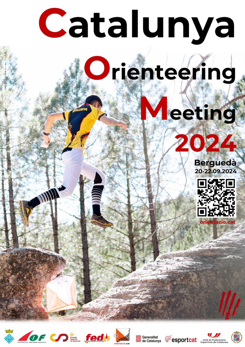 Catalunya O-Meeting, Berguedà (Barcelona) from 19th to 22nd September. Event scoring for the <a href="/fedo_org/">FEDO</a> Spanish league. Consisting of 3 races (middle, long, sprint) and training sessions during the week. Info: orientacio.cat/o-catalunya/