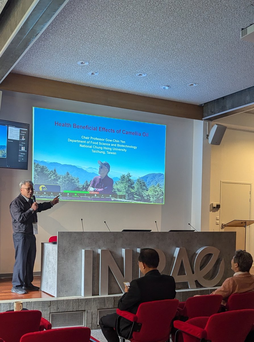 QuaPA (@quapa_inrae) on Twitter photo We are delighted to welcome Pr Chin Kun Wang (Chung Shan Medical Univ) and Pr Gow Chin Yen (National Chung Hsing Univ), from Taiwan. They presented us their works on the health beneficial effects of several foods. csmu.edu.tw <a href="/INRAE_Clermont/">INRAE Clermont Auvergne-Rhône-Alpes</a> <a href="/INRAE_TRANSFORM/">INRAE TRANSFORM FoodBioprodWasteEng</a> We are delighted to welcome Pr Chin Kun Wang (Chung Shan Medical Univ) and Pr Gow Chin Yen (National Chung Hsing Univ), from Taiwan. They presented us their works on the health beneficial effects of several foods. csmu.edu.tw <a href="/INRAE_Clermont/">INRAE Clermont Auvergne-Rhône-Alpes</a> <a href="/INRAE_TRANSFORM/">INRAE TRANSFORM FoodBioprodWasteEng</a>