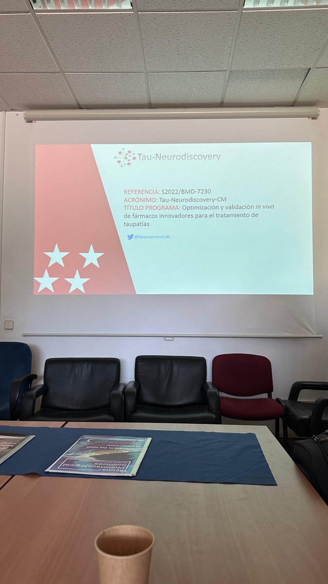 Tau Neurodiscovery (@neuroprotectlab) on Twitter photo Hoy hemos celebrado la 4ª Reunión Científica del Consorcio Tau Neurodiscovery en el Departamento de Farmacología de la Facultad de Medicina de la UAM <a href="/UAM_Madrid/">UAM Autónoma Madrid</a> <a href="/UAM_Medicina/">Medicina UAM</a> Hoy hemos celebrado la 4ª Reunión Científica del Consorcio Tau Neurodiscovery en el Departamento de Farmacología de la Facultad de Medicina de la UAM <a href="/UAM_Madrid/">UAM Autónoma Madrid</a> <a href="/UAM_Medicina/">Medicina UAM</a>