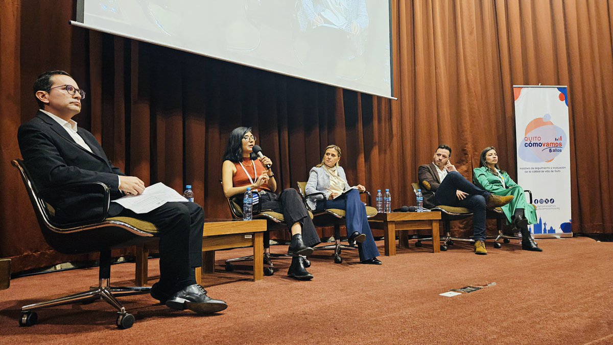 Inició el Primer Encuentro Nacional de Ciudades Cómo Vamos!! 👏

#EncuentroCómoVamos #QuitoCómoVamos #CiudadesCómoVamos #CalidadDeVida #Datos