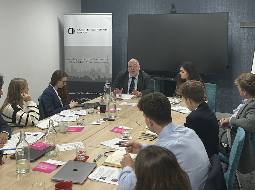 CounterExtremism (@cegroupuk) on Twitter photo Thank you <a href="/LordTobySays/">Lord Toby Harris</a> for joining the Young Leaders in National Security Fellows for a riveting session this afternoon. <a href="/CEGroupUK/">CounterExtremism</a> Thank you <a href="/LordTobySays/">Lord Toby Harris</a> for joining the Young Leaders in National Security Fellows for a riveting session this afternoon. <a href="/CEGroupUK/">CounterExtremism</a>