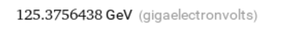 125.3756 GeV https://t.co/r8jxdv8JfE<a href="/tag/solvedwithwolfram"class="tags"><span>#solvedwithwolfram</span></a>