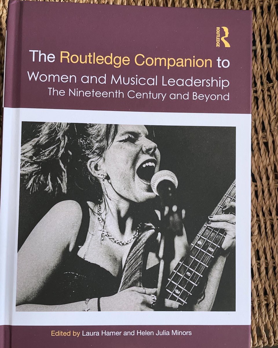 Emma Haughton (@ehaughton_music) on Twitter photo What an honour that my first publication is as a contributing author to a chapter in the Routledge Companion to Women in Musical Leadership, edited my the brilliant <a href="/Dukasology/">Prof. H J Minors</a> <a href="/LHamer22/">Dr Laura Hamer</a> #womeninmusicalleadership #routledge #publication #phd #author #wmlon What an honour that my first publication is as a contributing author to a chapter in the Routledge Companion to Women in Musical Leadership, edited my the brilliant <a href="/Dukasology/">Prof. H J Minors</a> <a href="/LHamer22/">Dr Laura Hamer</a> #womeninmusicalleadership #routledge #publication #phd #author #wmlon