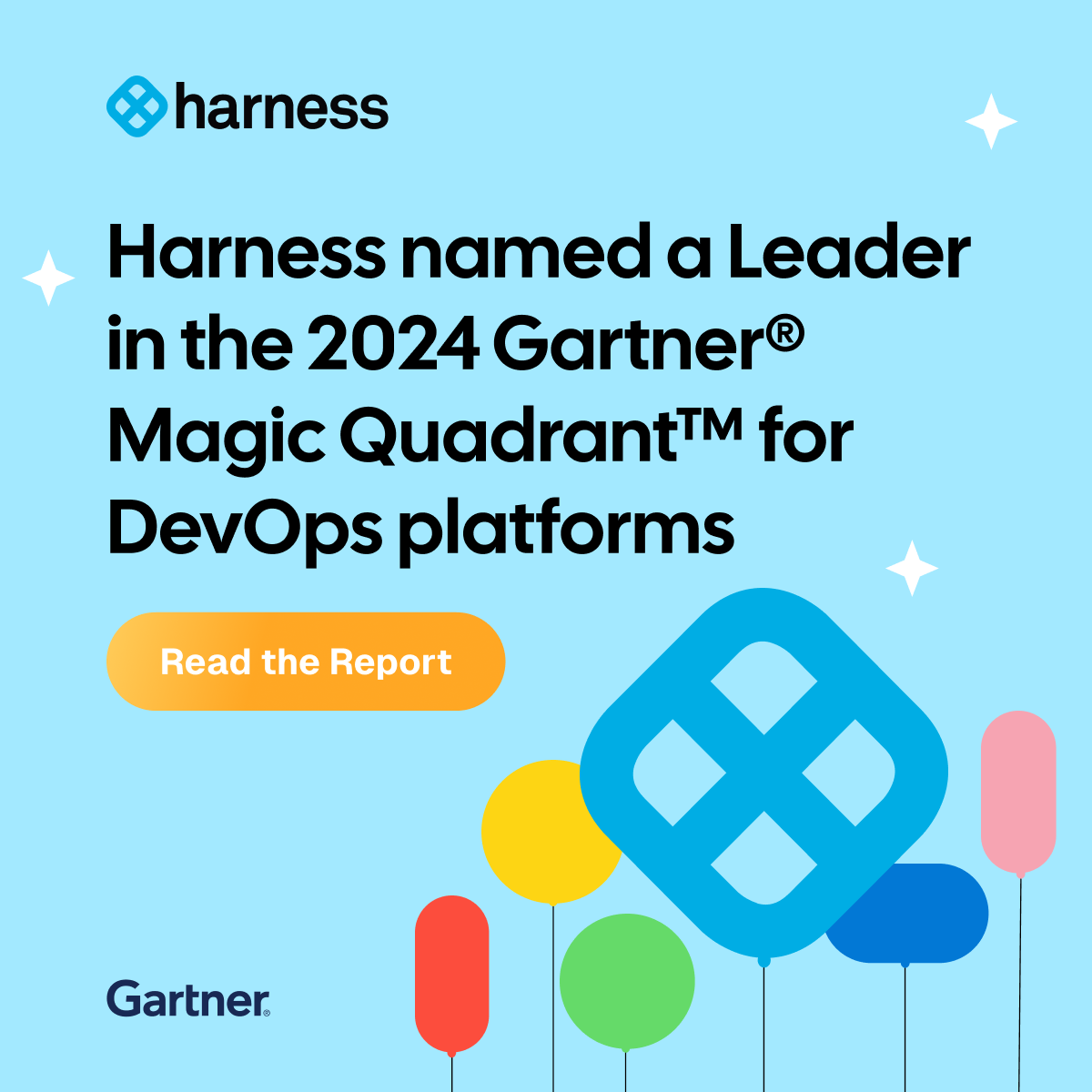 harnessio's tweet photo. 🎉 Harness has been recognized as a Leader in the @Gartner_inc Magic Quadrant™ for DevOps!
We believe, this recognition highlights our dedication to providing software delivery solutions that meet the evolving needs of our users. 
📘https://t.co/QScJUxZqFd https://t.co/ccFFbMGRB3