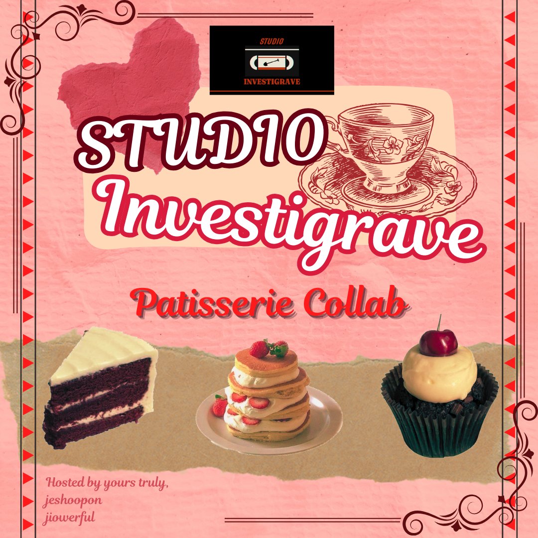 🧁SIGVERSE PATISSERIE COLLAB RELEASE! 🍭
thread of the artworks down below 👇 
#sigpatisserie #studioinvestigrave