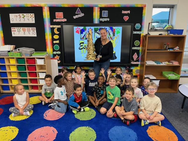Mrs. Rhodes class is the current leader in Raise Craze and has earned the traveling trophy! 

Tomorrow, the class who logs the most AOKs tonight will earn our traveling trophy! Stay tuned for our daily challenges!