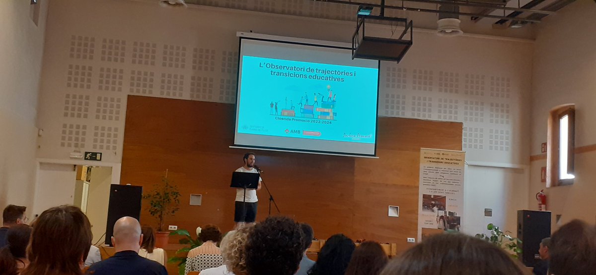 A Barberà del Vallès fem la cloenda de la promoció 2022-2024 de l' Observatori de trajectòries i transicions educatives