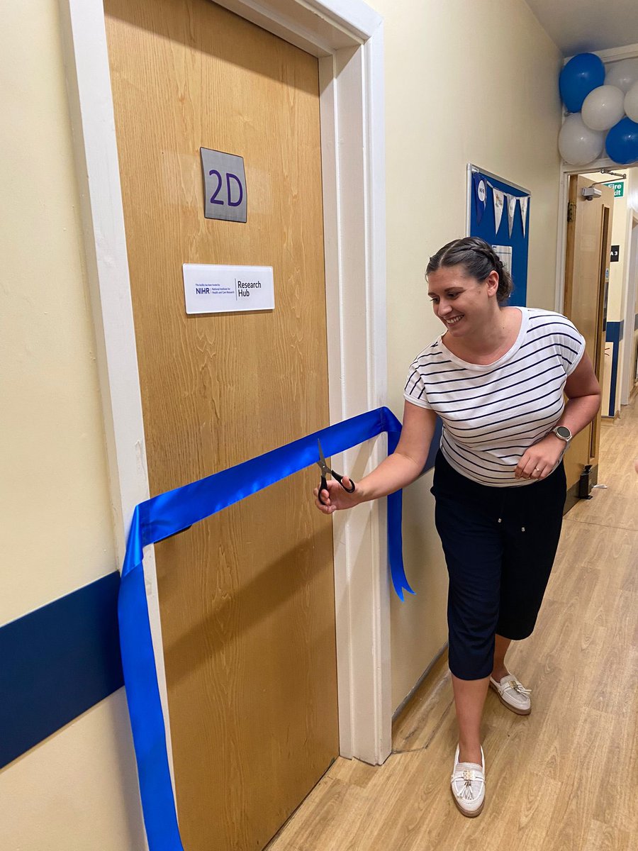 NIHRrdn's tweet photo. Today we launched the brand new Primary Care Research Hub at Guardian Medical Centre 🥳 The Hub was officially opened by Hannah Glyde, Practice Manager at Guardian Medical Centre 🏥 #BePartofResearch https://t.co/1CmmtLXUny