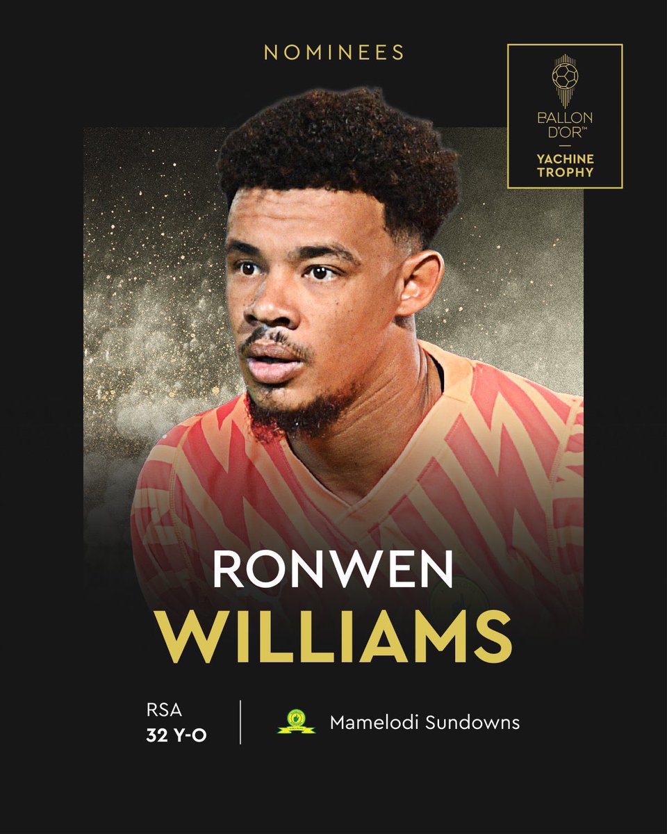 DimphoThaane94's tweet photo. @FabrizioRomano Ronwen Williams🙌🏽 all day, everyday

No DNA, just SA🇿🇦 https://t.co/3pR1Fo6ZlH