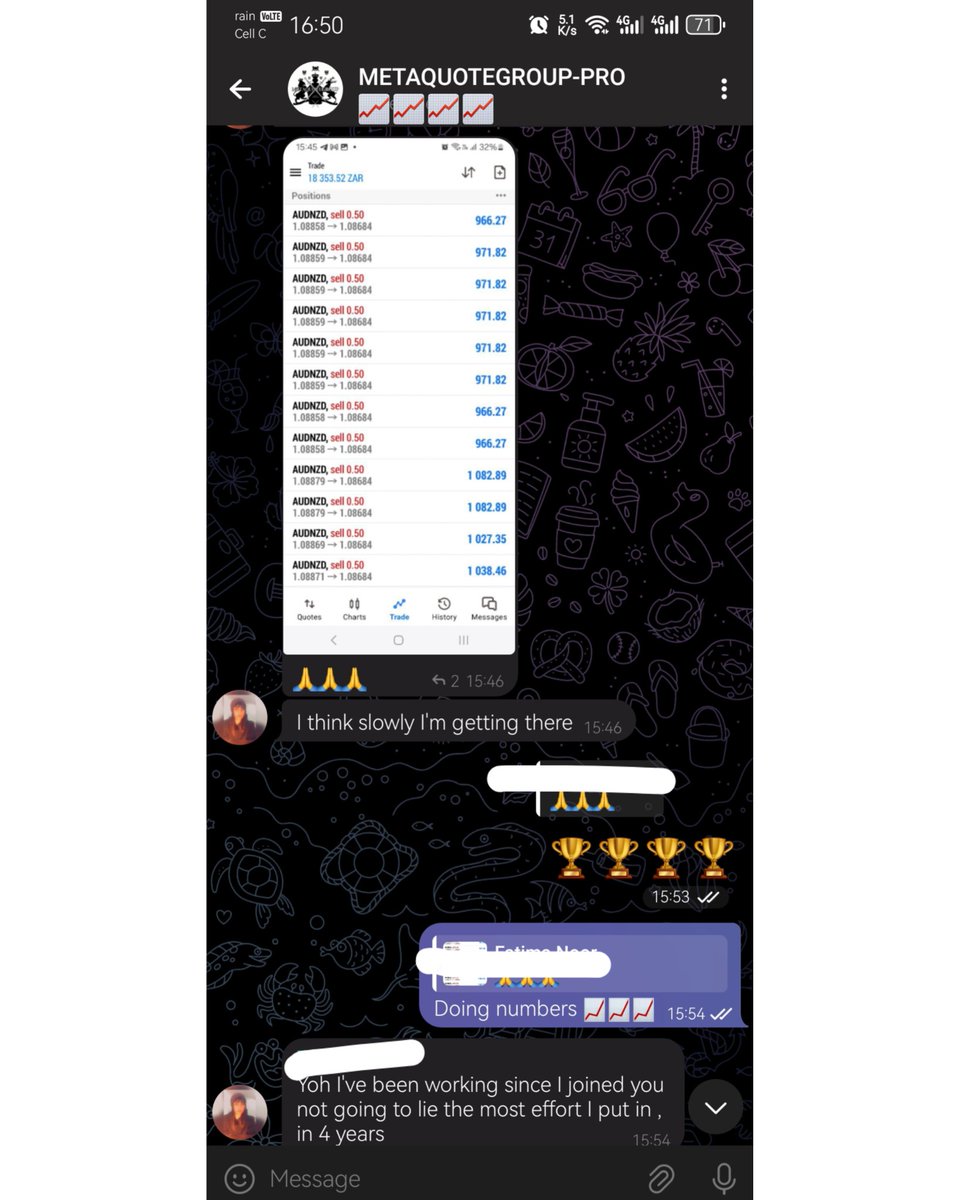 jshlvnn's tweet photo. Welcome to the Pro Traders Club 🏆 
Female Student doing numbers 
💴💵💶💷💶💵💴
Money is being made on the team.

Stay blessed 💎🙌🏽 https://t.co/nTCpLhbTB4
