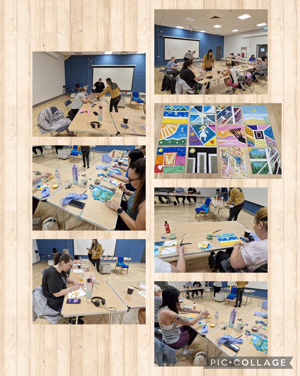 PCA@Sallygardens (@pca_sallyg) on Twitter photo Great artistic flair evident during today's abstract painting workshop but most importantly lots of laughter and smiles.
Well done to everyone and thank you to Christina for facilitating the session.
Project funded by City Health and Wellbeing Programme
<a href="/ExecOfficeNI/">The Executive Office</a> Great artistic flair evident during today's abstract painting workshop but most importantly lots of laughter and smiles.
Well done to everyone and thank you to Christina for facilitating the session.
Project funded by City Health and Wellbeing Programme
<a href="/ExecOfficeNI/">The Executive Office</a>