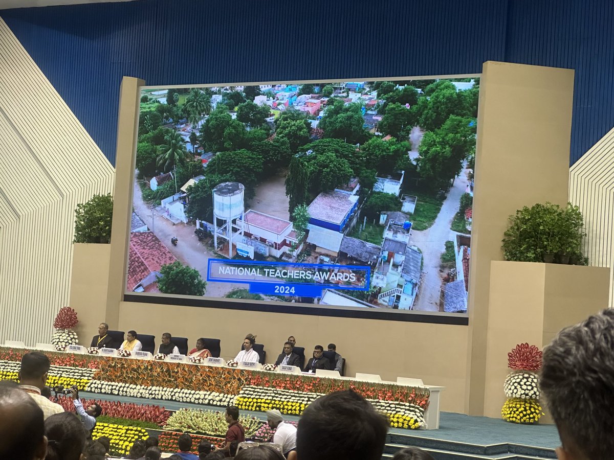 Gayatri Janjua (@gayatri_janjua) on Twitter photo Honored and grateful to attend the National Teachers Award ceremony at Vigyan Bhawan, Delhi. A humbling experience that inspires me to keep making a difference in education!
<a href="/ashokkp/">Ashok Pandey</a>
<a href="/y_sanjay/">Sanjay Yadav</a>
<a href="/pntduggal/">PUNEET DUGGAL</a>
<a href="/ShandilyaPooja/">Pooja Shandilya</a>
Honored and grateful to attend the National Teachers Award ceremony at Vigyan Bhawan, Delhi. A humbling experience that inspires me to keep making a difference in education!
<a href="/ashokkp/">Ashok Pandey</a>
<a href="/y_sanjay/">Sanjay Yadav</a>
<a href="/pntduggal/">PUNEET DUGGAL</a>
<a href="/ShandilyaPooja/">Pooja Shandilya</a>
