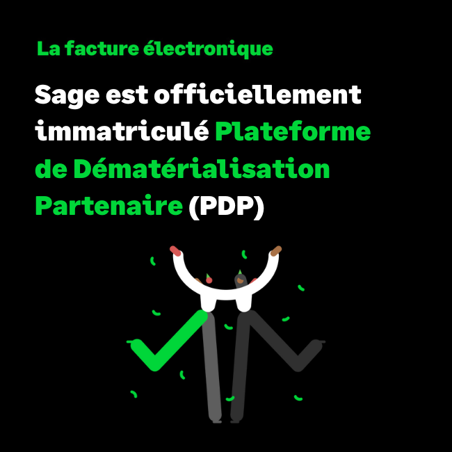 🔔 0️⃣0️⃣0️⃣5️⃣2️⃣ : c'est le numéro officiel de notre immatriculation PDP ! 🚀 Nous sommes fiers d’annoncer que notre #SageNetwork 🌐 a été officiellement immatriculé en tant que Plateforme de Dématérialisation Partenaire (PDP) par la <a href="/dgfip_officiel/">Direction générale des Finances publiques</a> en France !