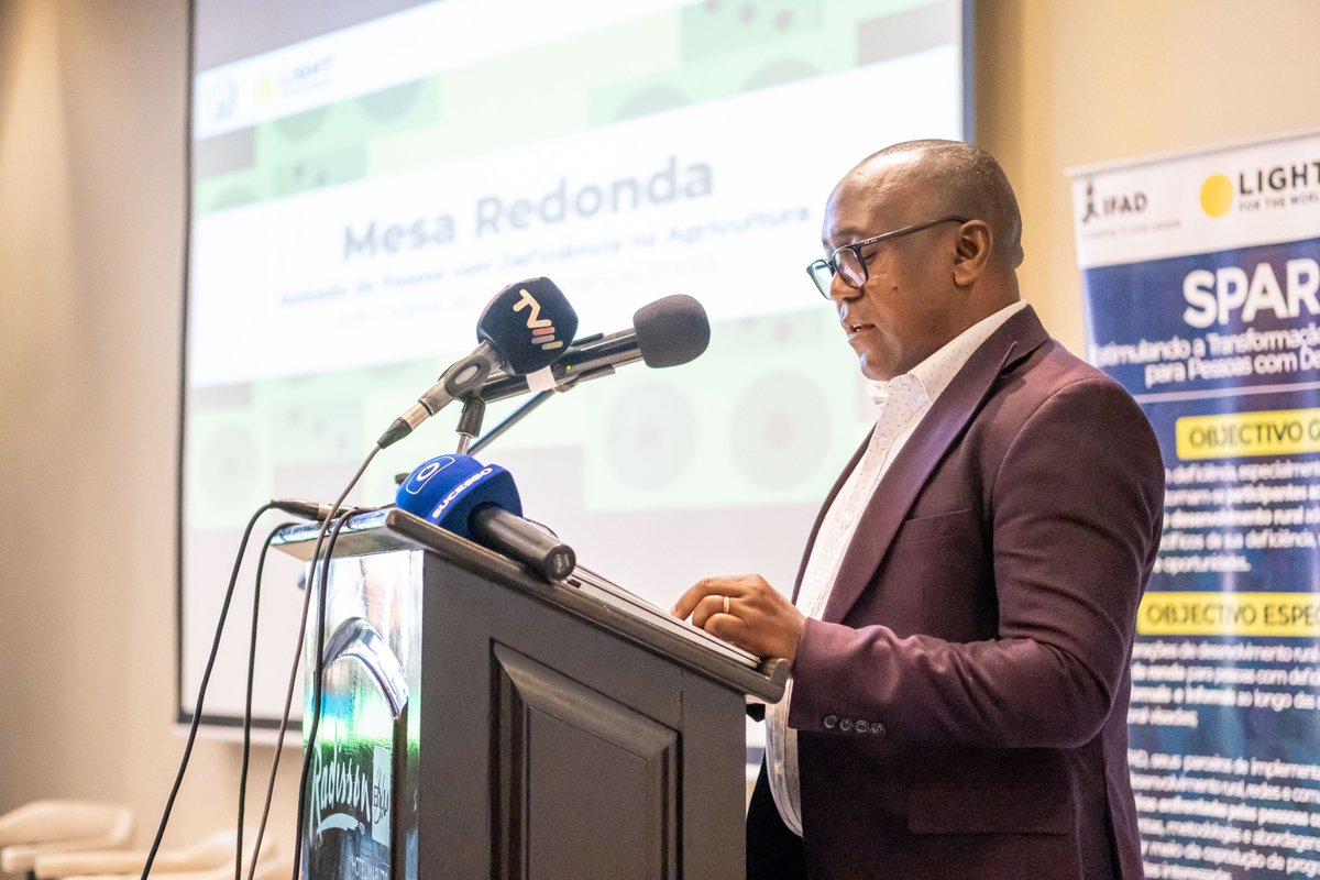 FAMOD (@famodmoz) on Twitter photo "It is important to integrate people with disabilities in a meaningful way into the agricultural and financial sector and to eliminate the barriers that limit this process."
Zacarias Zicai, @lftwworldwide "It is important to integrate people with disabilities in a meaningful way into the agricultural and financial sector and to eliminate the barriers that limit this process."
Zacarias Zicai, @lftwworldwide