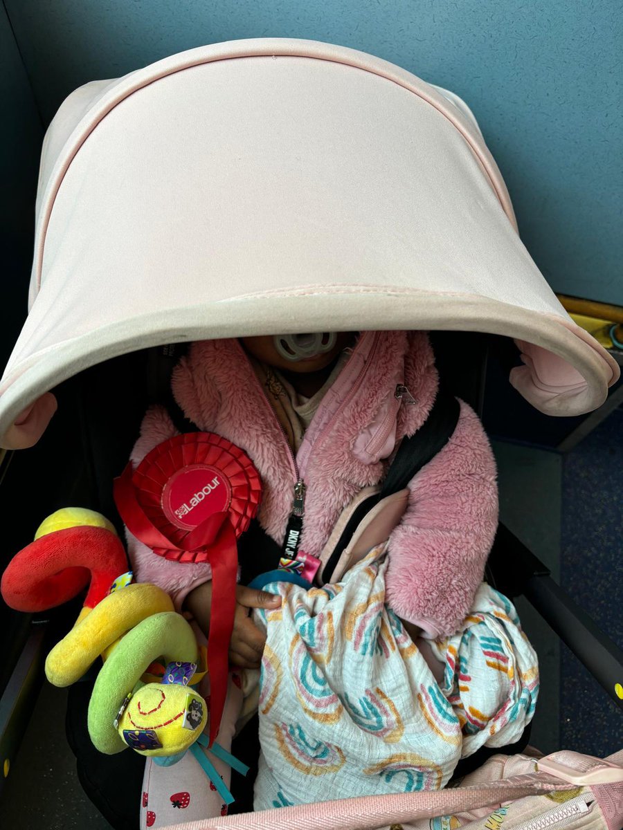 Brought my niece out today to do some door knocking. Start them young! Wishing all 3 Labour candidates the best of luck for today.