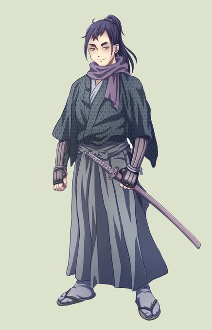 #サムライヴァンキッシュ
主人公の初期チームのサムライ男二人目立ち絵できた!
エロゲ作ってるのに怪物と男しか描いてません!
ほんとにエロゲになるんやろか 