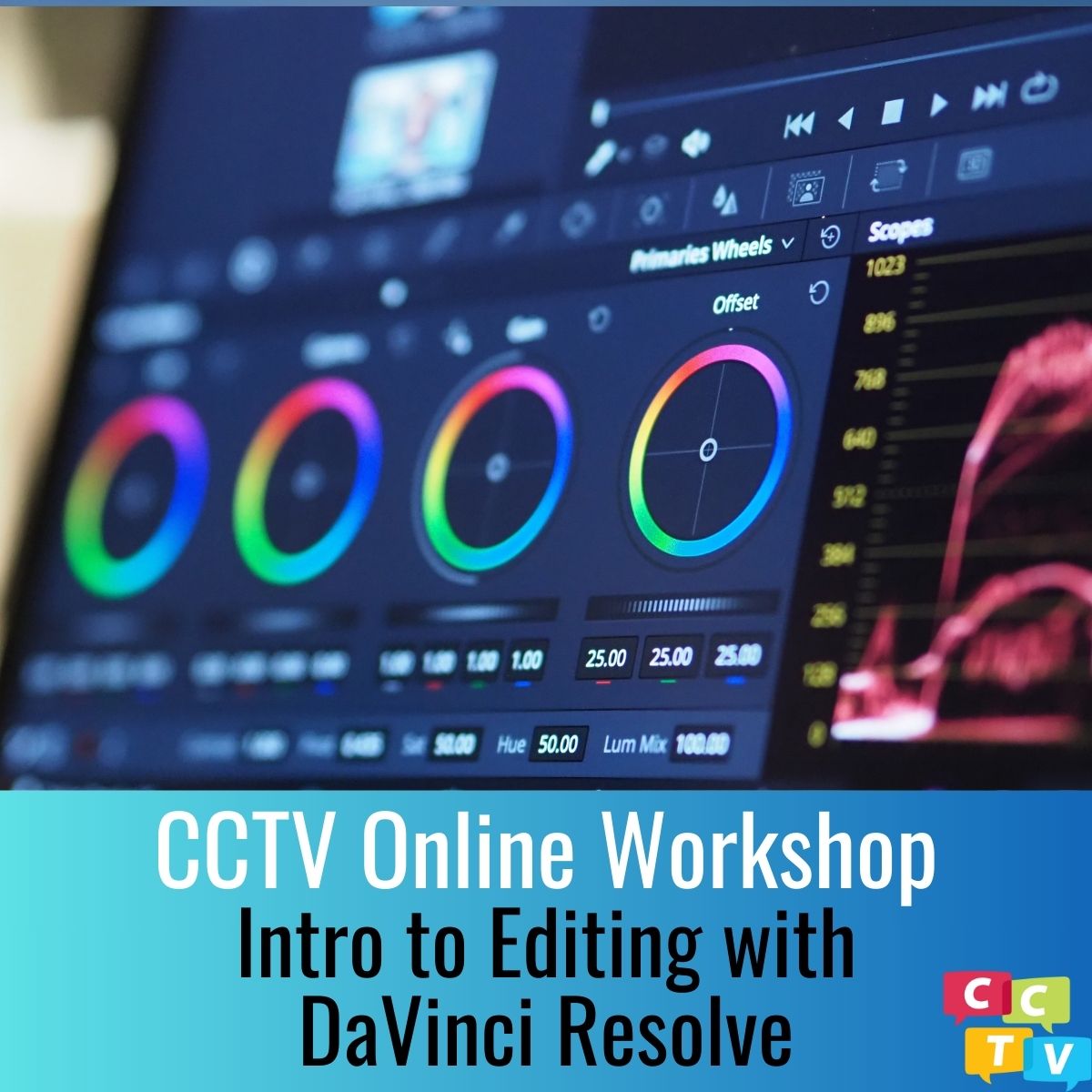 In this one session class we’ll explore the basic functions of DaVinci Resolve for video editing. It’s a free editing software you can download it onto your very own computer!

Register here: bit.ly/4c4IR0h

Tuesday, 9/10 6-7:30PM